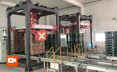 小黄蜂 | T1300高速立式智能缠绕机在维达纸业浙江工厂优化升级！